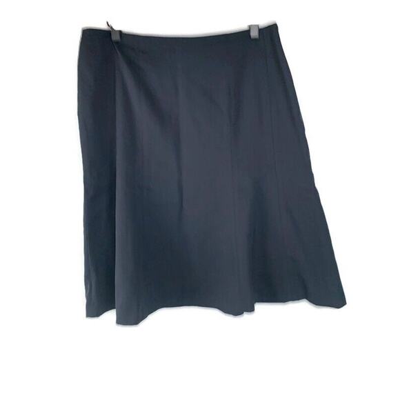 Pendleton Black Wool A-Line Skirt Womens Size 14 Made In USA - Picture 2 of 4